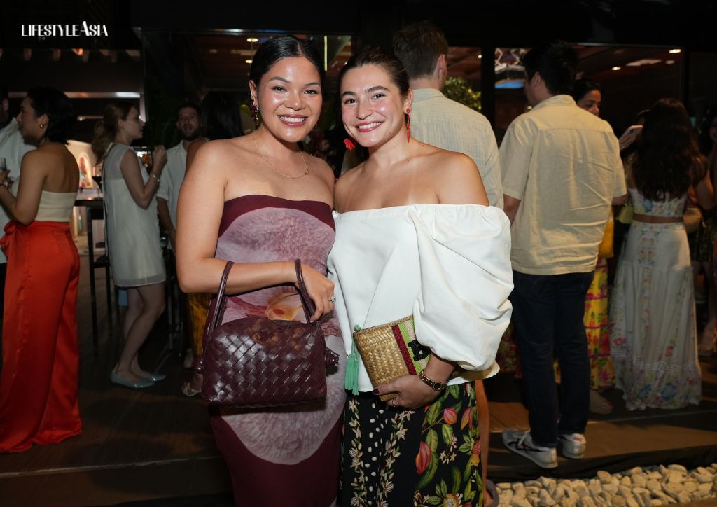 Christelle Dychangco and Bea Elizalde at the Lifestyle Asia party
